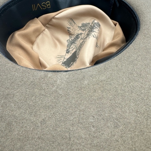 BSVII Julia Stone Wool Fedora Hat Tan OS - Picture 15 of 16